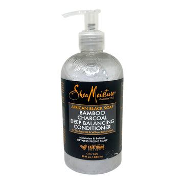 Shea Moisture African Black Soap Bamboo Charcoal Deep Balancing Conditioner