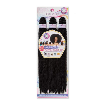 Obsession Bulk : 3x Pre-Fluffed Poppin Twist - 20" Inches